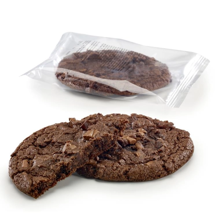 Méga cookie double chocolat