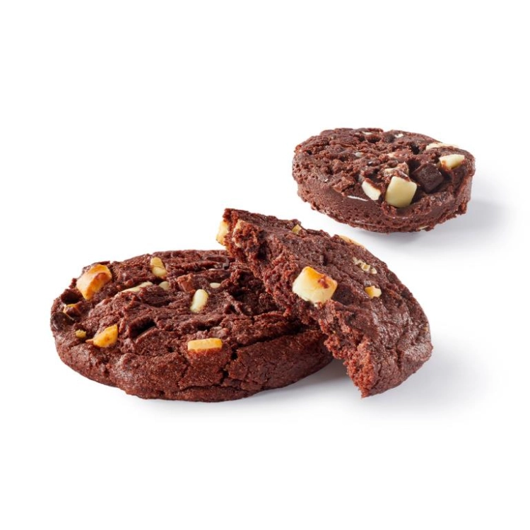 Cookie cru triple chocolat