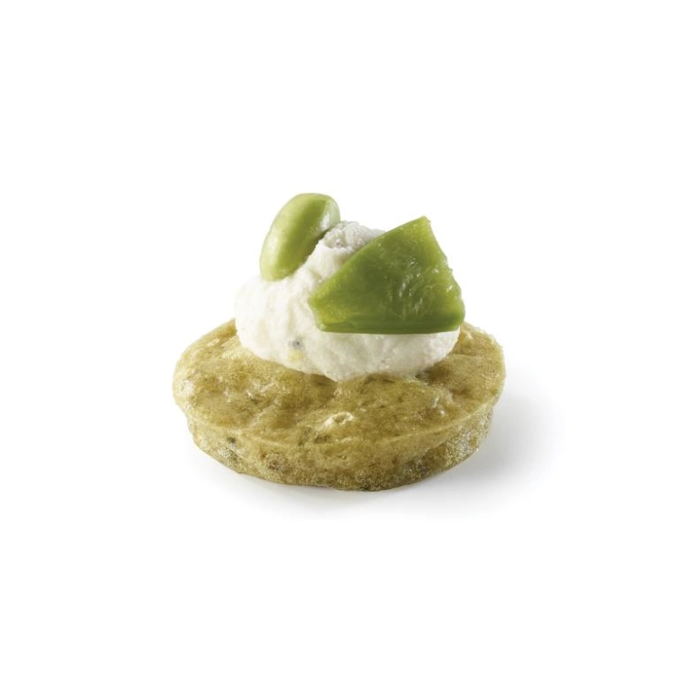 Canape pesto legumes