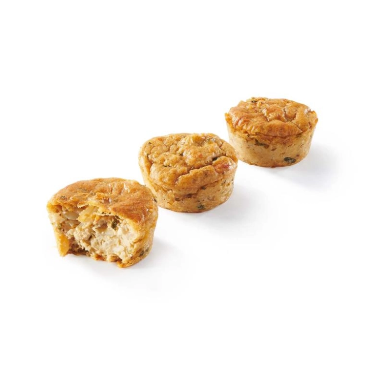 Mini fondant bolets cèpes "façon risotto"