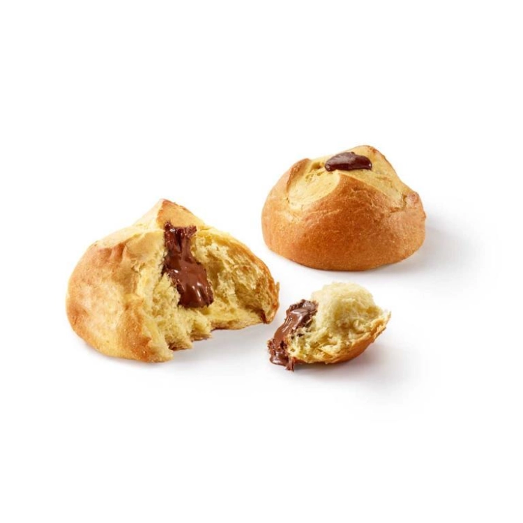 Brioche coeur chocolat-noisette 80g