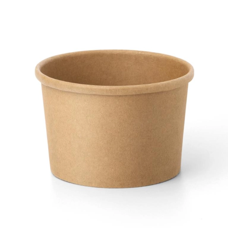 Petits pots kraft neutres 2 boules 230cc