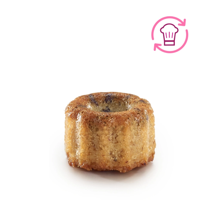 Mini financier aux pépites de chocolat (NEW CODE 160655)