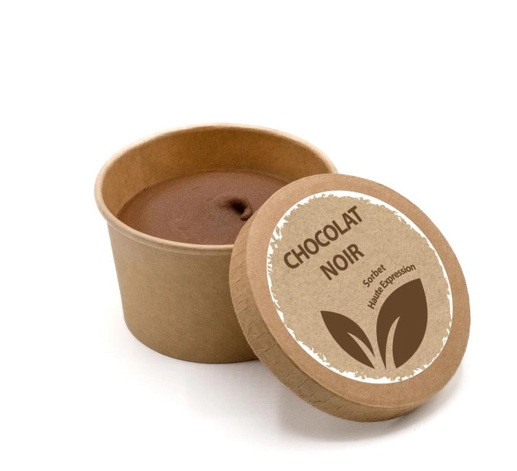 Petit pot chocolat noir 24 x 120 ml