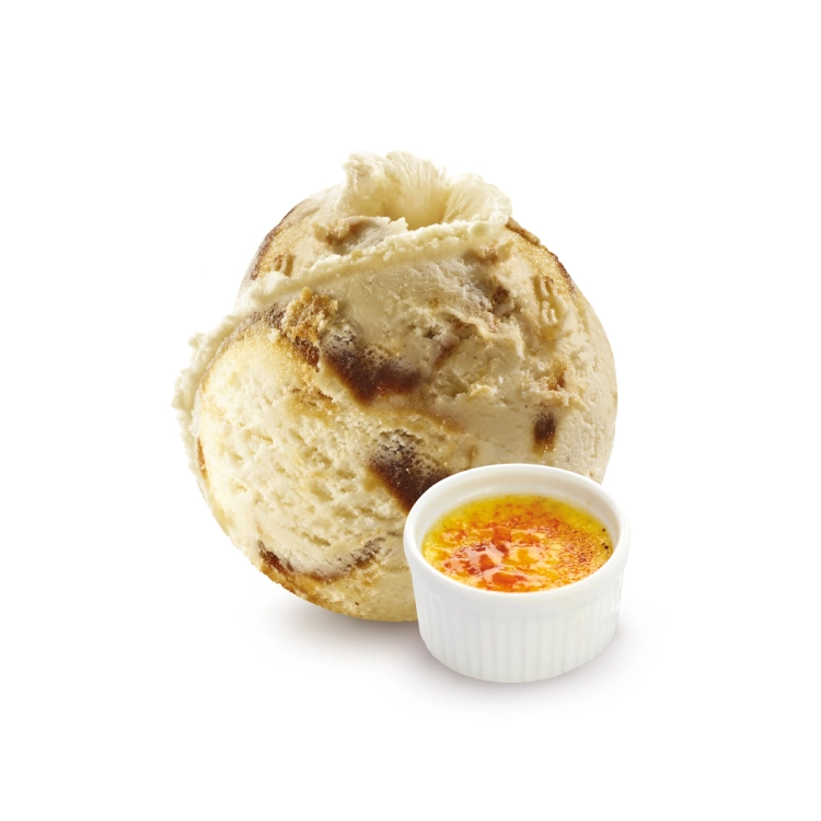 Crème brûlée - Glace 2.5L