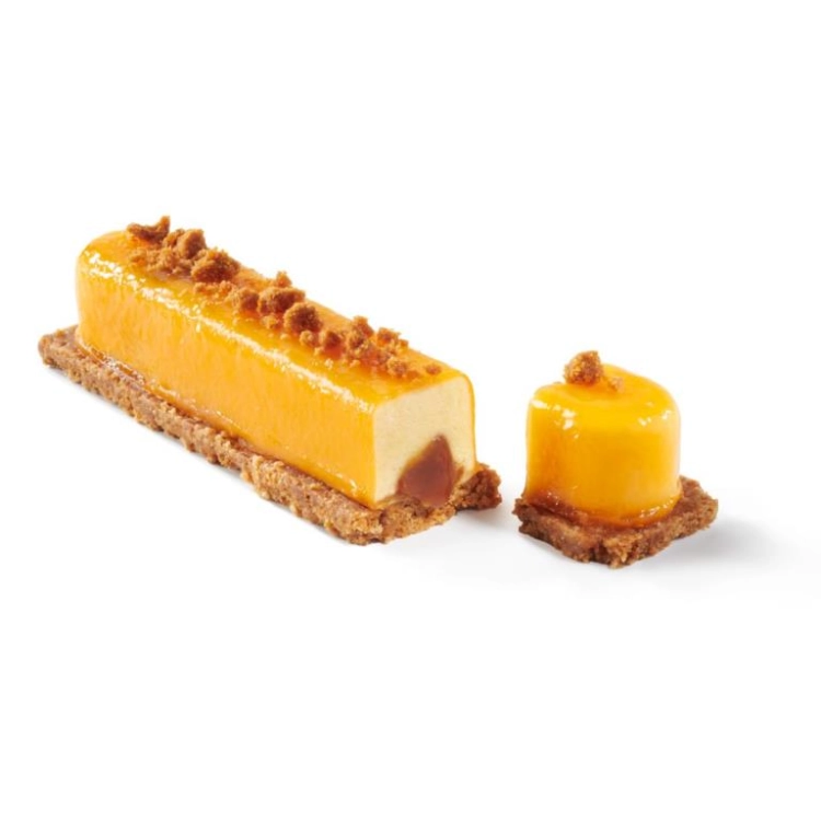 Entremet mandarine spéculoos