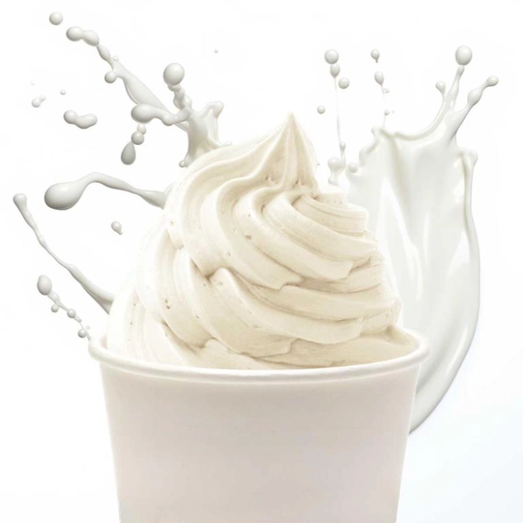 Soft Glace Italienne sundae à base de lait de Normandie