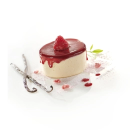 Soufflé glacé vanille framboise