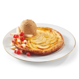 Fine pommes aux deux façons