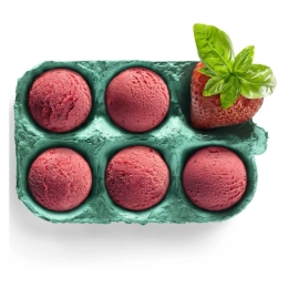 Fraise avec morceaux - Sorbet 2.5L