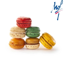 Panaché de macarons fruits