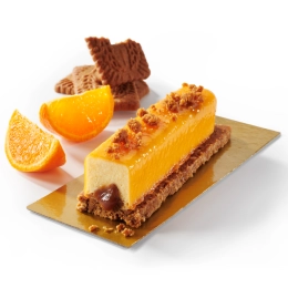 Entremet mandarine spéculoos