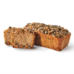 Cake farine de millet, graines, zestes d'orange et 4 épices