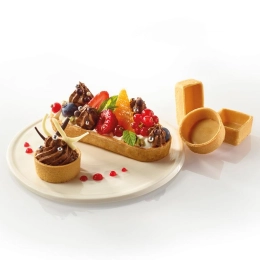 Mini fond de tarte salé carré