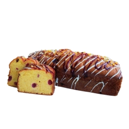 Cake orange cranberry