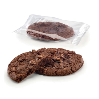 Maxi Cookie cacao pépites chocolat lait et noir emballé