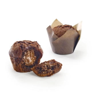 Mini muffin chocolat noisette