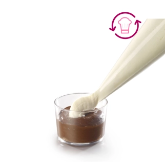 Poche Mousse Chocolat Blanc (ANCIEN CODE 3176)