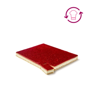 Demi Cadre panna cotta framboise (ANCIEN CODE 4509)