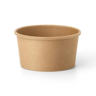 Petits pots kraft neutres 1 boule  230cc