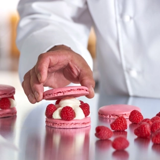 Coque macaron rose