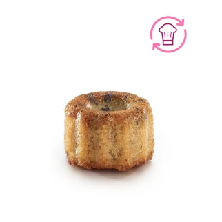Mini financier aux pépites de chocolat (NEW CODE 160655)