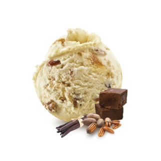 Vanille pécan fudge - Crème glacée 2.5L