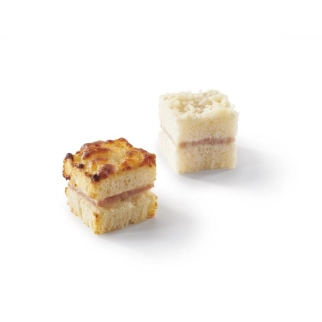 Mini croque jambon emmental