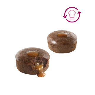 Mœlleux cœur caramel beurre salé - 100 g x 20 (ANCIENS CODES 4868 et 4857)
