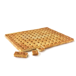 Plaque gaufre emmental persil