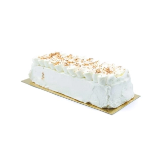 Bûche glacée ananas rhum coco