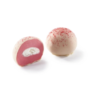 Boule litchi framboise