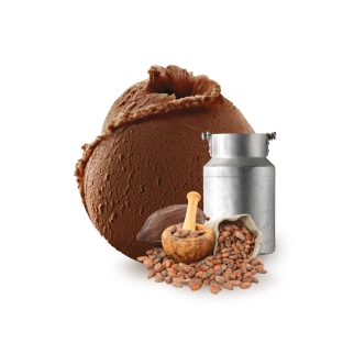 Chocolat Guanaja - Glace lait frais 2.5L