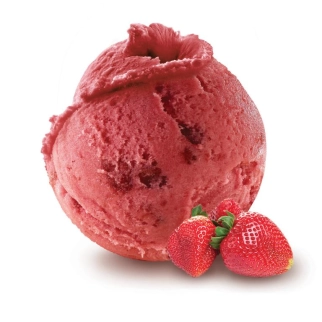 Fraise avec morceaux - Sorbet 2.5L