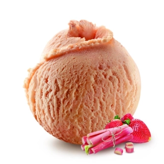 Rhubarbe Fraise - Sorbet 2.5L
