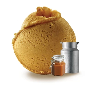 Confiture de lait fleur de sel - Glace lait frais 2.5L