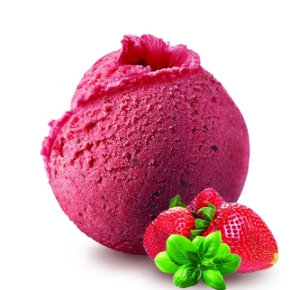 Fraise basilic - Sorbet 2.5L