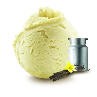 Vanille à l'infusion de gousses Madagascar - Glace lait frais 2.5L