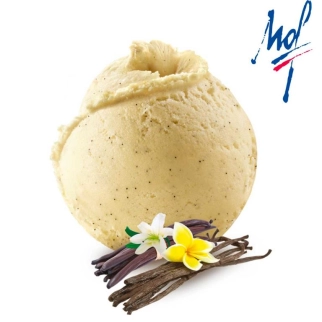 Vanille aux 2 vanilles - Glace lait frais 2.5L