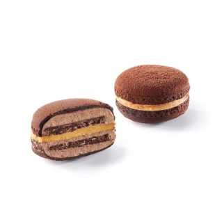 Macaron en trompe-l'oeil
