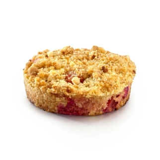 Sablé crumble fruits rouges