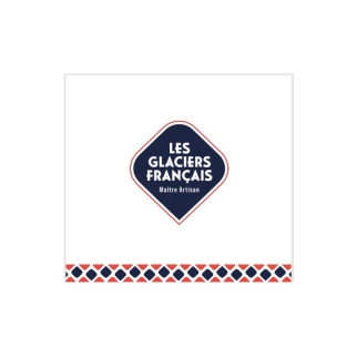 Serviettes Les Glaciers Français