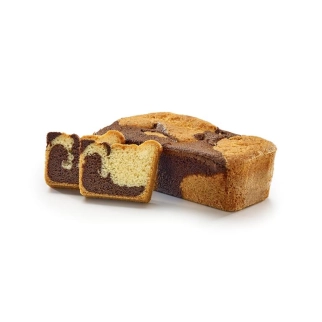 Cake marbré chocolat