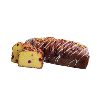 Cake orange cranberry