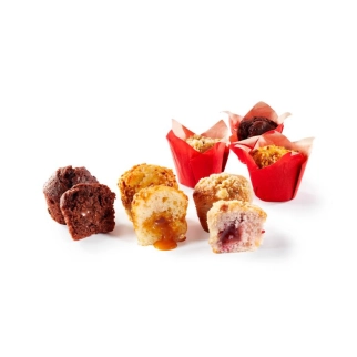 Assortiment mini muffins 3 saveurs