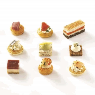 Canapés salés tradition